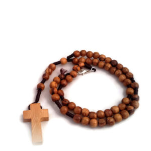 rosary cross necklace